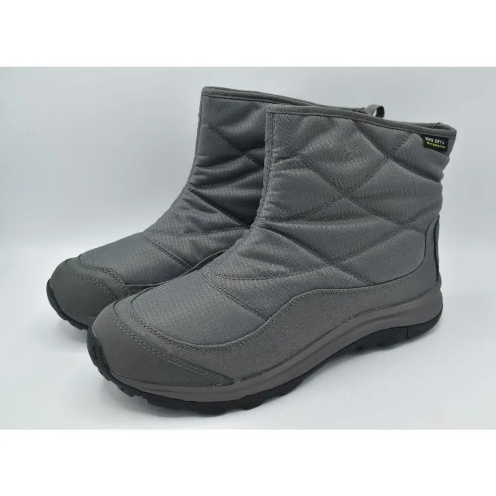 Keen Womens Size 7 Terradora II Ankle Pewter Pull On‎ Waterproof Winter Boots